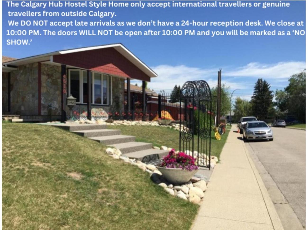 The Calgary Hub Hostel Style Home Bagian luar foto
